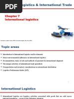 Chapter 7 - International Logistics