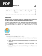 Development of Science and Technology in The Philippines