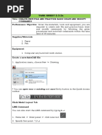 CBLM Task Sheet