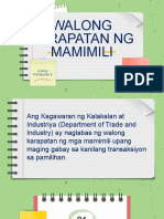 AP9 (Braille) Walong Karapatan NG Mamimili (3RD REPORTER)