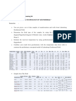 Geochemistry in Geothermal