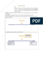 Toulmin Argument