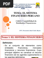 El Sistema Financiero