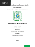 Preparados Microscopicos