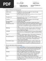 Revision Worksheet 2