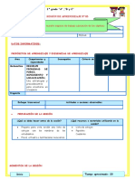 Sesion de Primer Grado