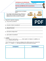 D1 A1 FICHA Resolvemos Problemas de Ecuaciones.