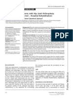 (Folia Medica) Rehabilitation of Patients With Hip Joint Arthroplasty (Late Post-Surgery Period Hospital Rehabilitation)