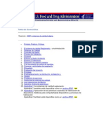 El Sistema de Calidad To FDA