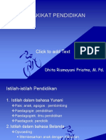 Hakikat Pendidikan