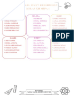 JADWAL PIKET X Ipa 1