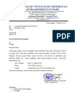 Surat Undangan Rapat PBM