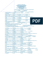 BPP 9 Pretest Diagnostic Blue