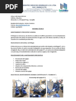 Informe - Edif. Altavista 1 - Mantenimiento Preventivo General