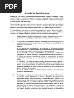 Art 3ro Constitucional