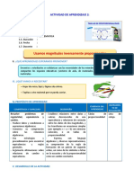 D2 A1 SESION Usamos Magnitudes Inversamente Proporcionales