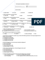 PT - Science 4 - Q1