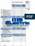 Ms-Sso-Ch-Ei-O1 Check List de Elementos Izajes