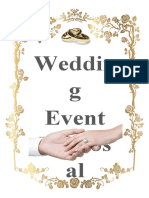 Event Proposal Project