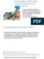 Taller Planificacion Por Competencias en Aulas Inclusivas