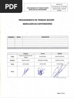 Pts Inspección Contenedores