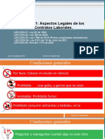 Módulo 1 Aspectos Legales de Los Contratos Laborales - 4 Horas