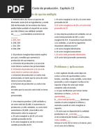 Practica Sobre Costos de Produccion