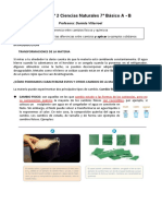 Actividad #2 Ciencias Naturales 7° Básico