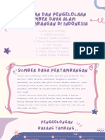 Sebaran Dan Pengelolaan Sumber Daya Alam Pertambangan Di Indonesia