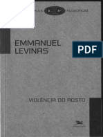 Violência Do Rosto (Emmanuel Lévinas)