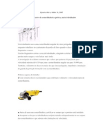 Procedimento de Esmerilhadeira Angular