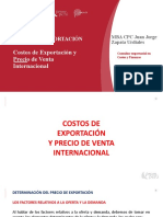 Costos de Exportación - Precio de Venta Internacional