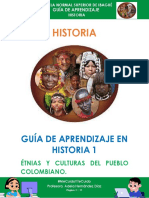 Guía de Aprendizaje - Étnias y Culturas Del Pueblo Colombiano