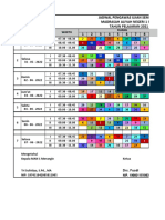 Jadwal Ngawas Genap 2022
