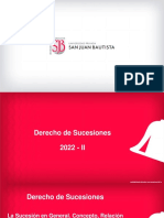 Derecho de Sucesiones. Tema 1