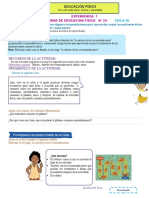 Actividad Ed. Física Iii Ciclo