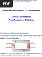 Autotransformadores - Transformadores Trifásicos