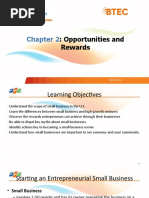 Chapter 2 - Opportunities and Reward