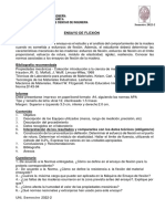 Guía para El Informe 3 - Ensayo de Flexion