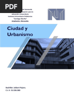 Ciudad y Urbanismo-Jolbert Pajaro