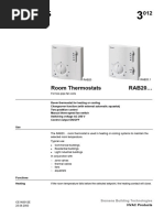 Siemens Thermostat RAB20