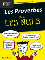 Les Proverbes Pour Les Nuls @IJacmel