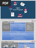 ORIX Lease Presentation