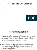 Introduction To C++ Graphics