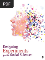 Designing Experiments For The Social Sciences - Renita Coleman