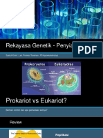 Rekayasa Genetik - Penyiapan Gen Dan Multiplikasi