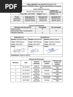 008 Plan - Mantenimiento - Rig S