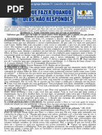 Meditacao Nib 07 Agosto 2022 o Que Fazer Quando Deus Nao Responde