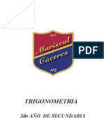 Trigonometría - 2do de Secundaria - 2022