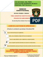 11° Sem. D° CONST. - GC. CUMPLIMIENTO